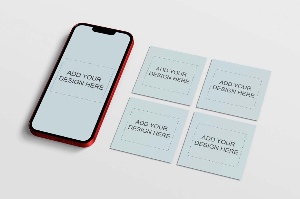 Instagram Post Mockup Vol.4