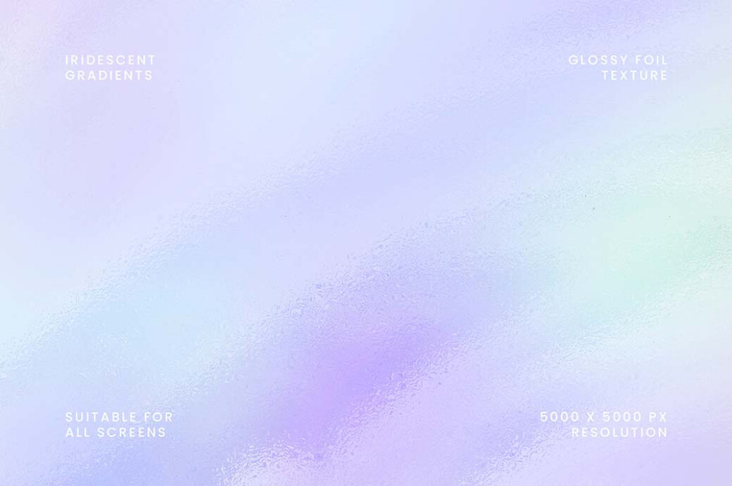 Foil Paper Holographic Texture Set