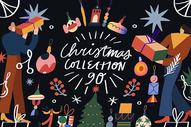 Hand-Drawn Christmas Collection
