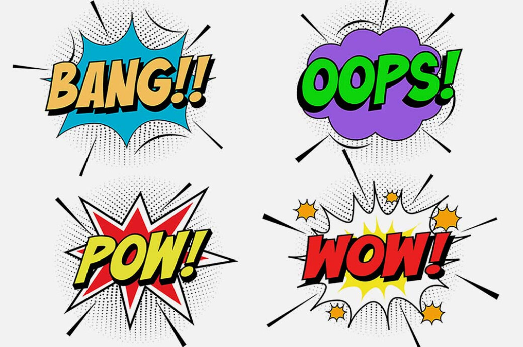 Buzinga! — Comic Layered Font