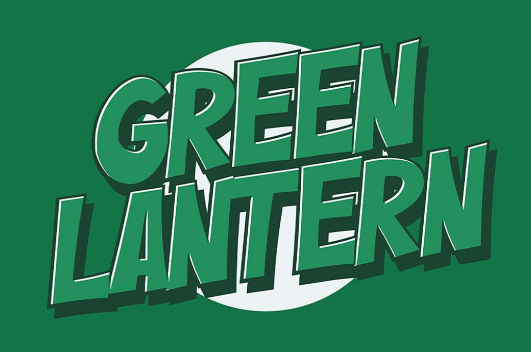 Buzinga! — Comic Layered Font