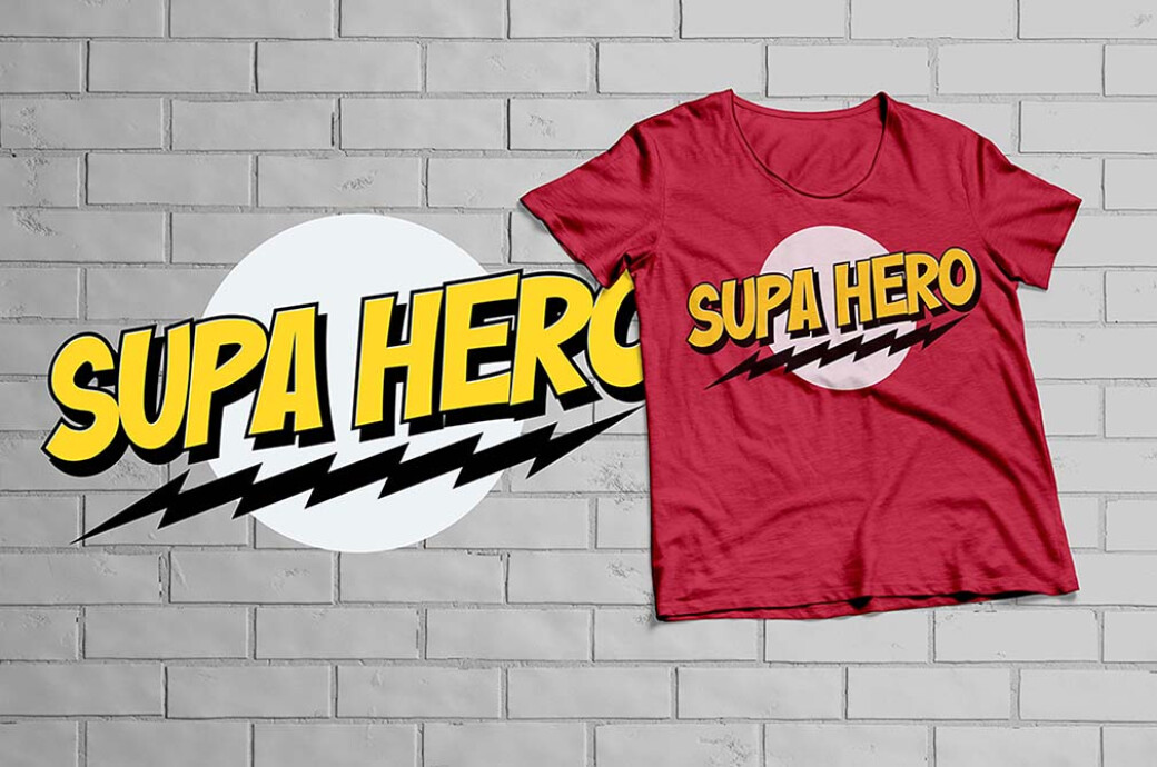 Buzinga! — Comic Layered Font