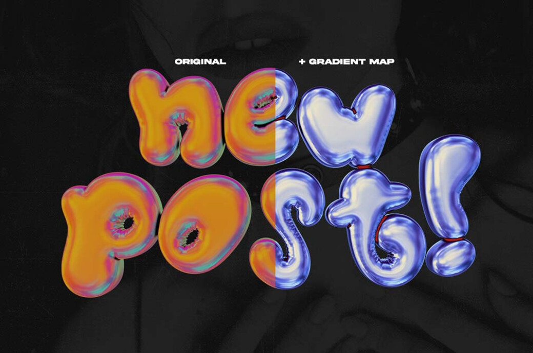 Inflated 3D Stickers