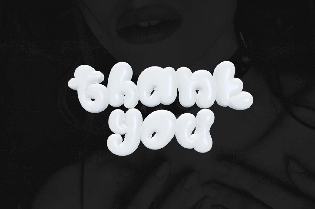 Inflated 3D Stickers