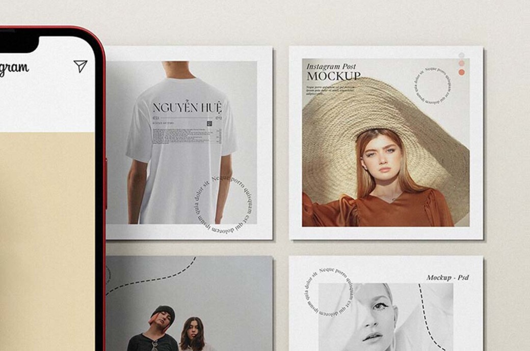 Instagram Post Mockup Vol. 3