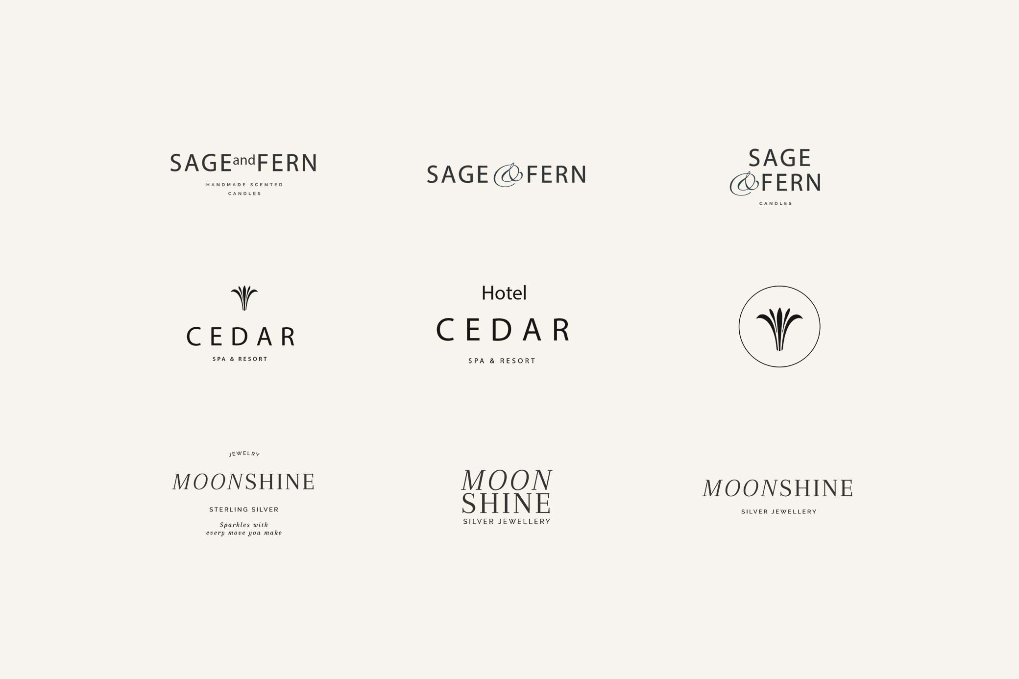LUXURY Logo Templates Vol.2