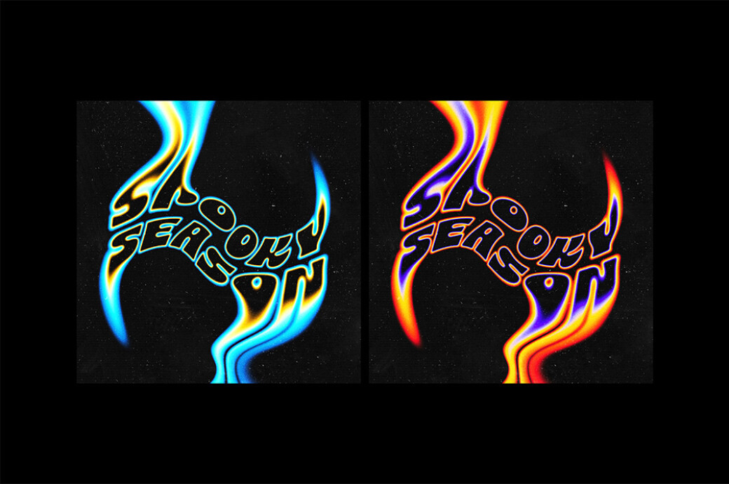 Melting Groovy Text Effect