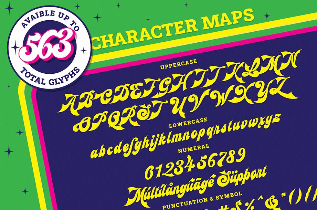 Lettro — Retro Layered Script