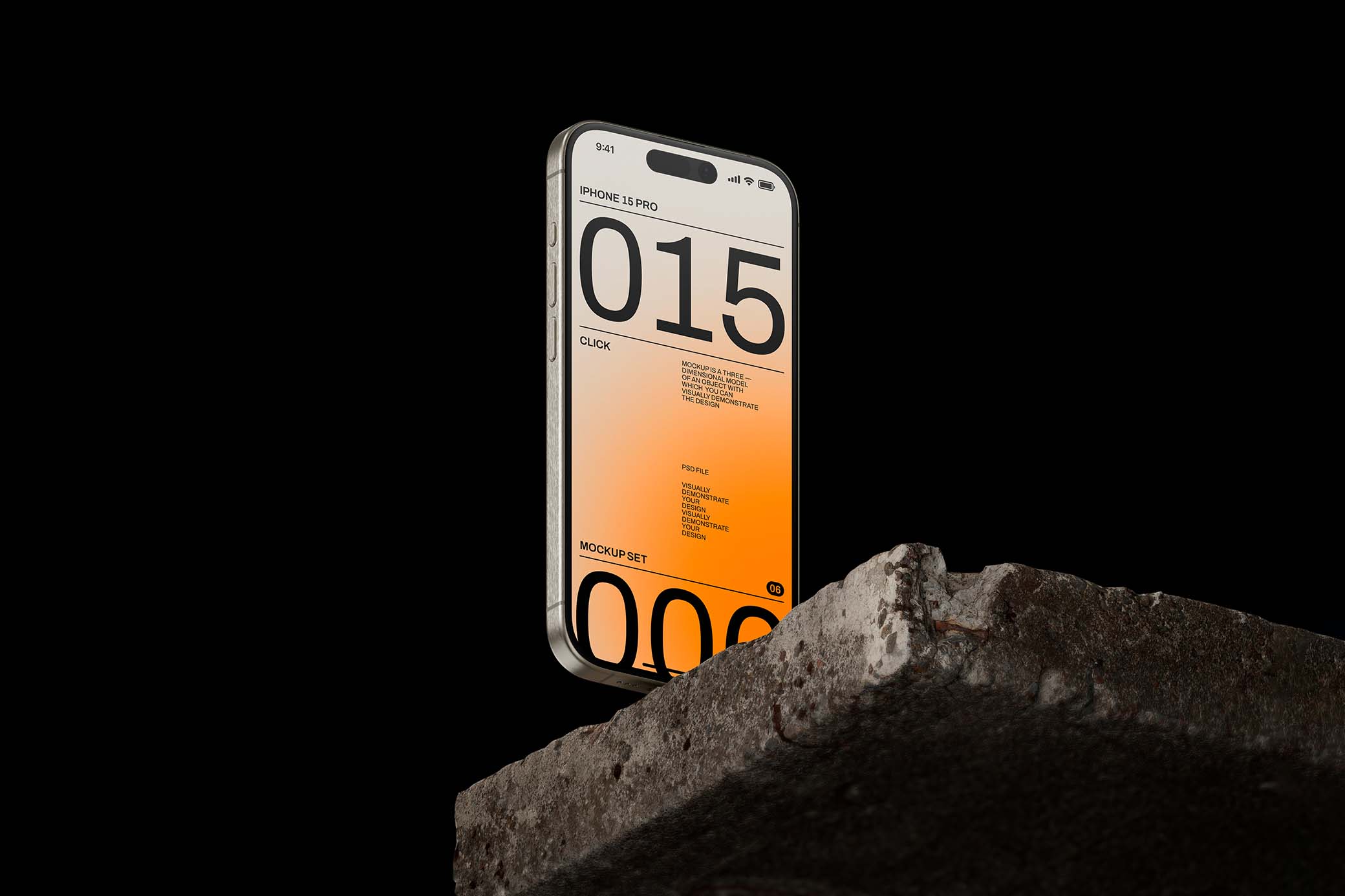 iPhone 15 Pro Mockup Vol.2