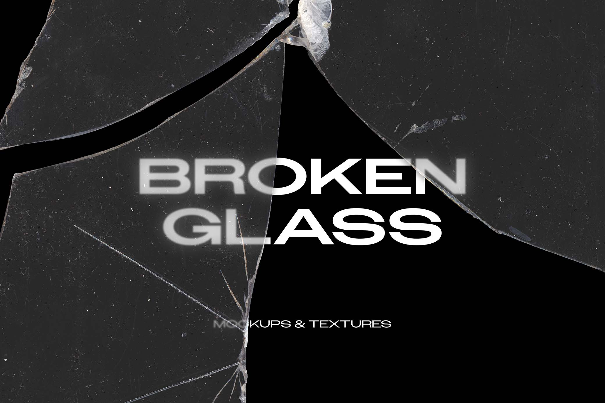 BROKEN GLASS Textures & Mockups Vol.1