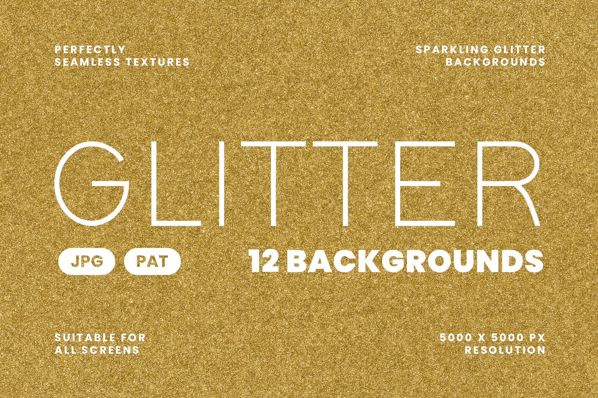 Seamless Glitter Texture Backgrounds