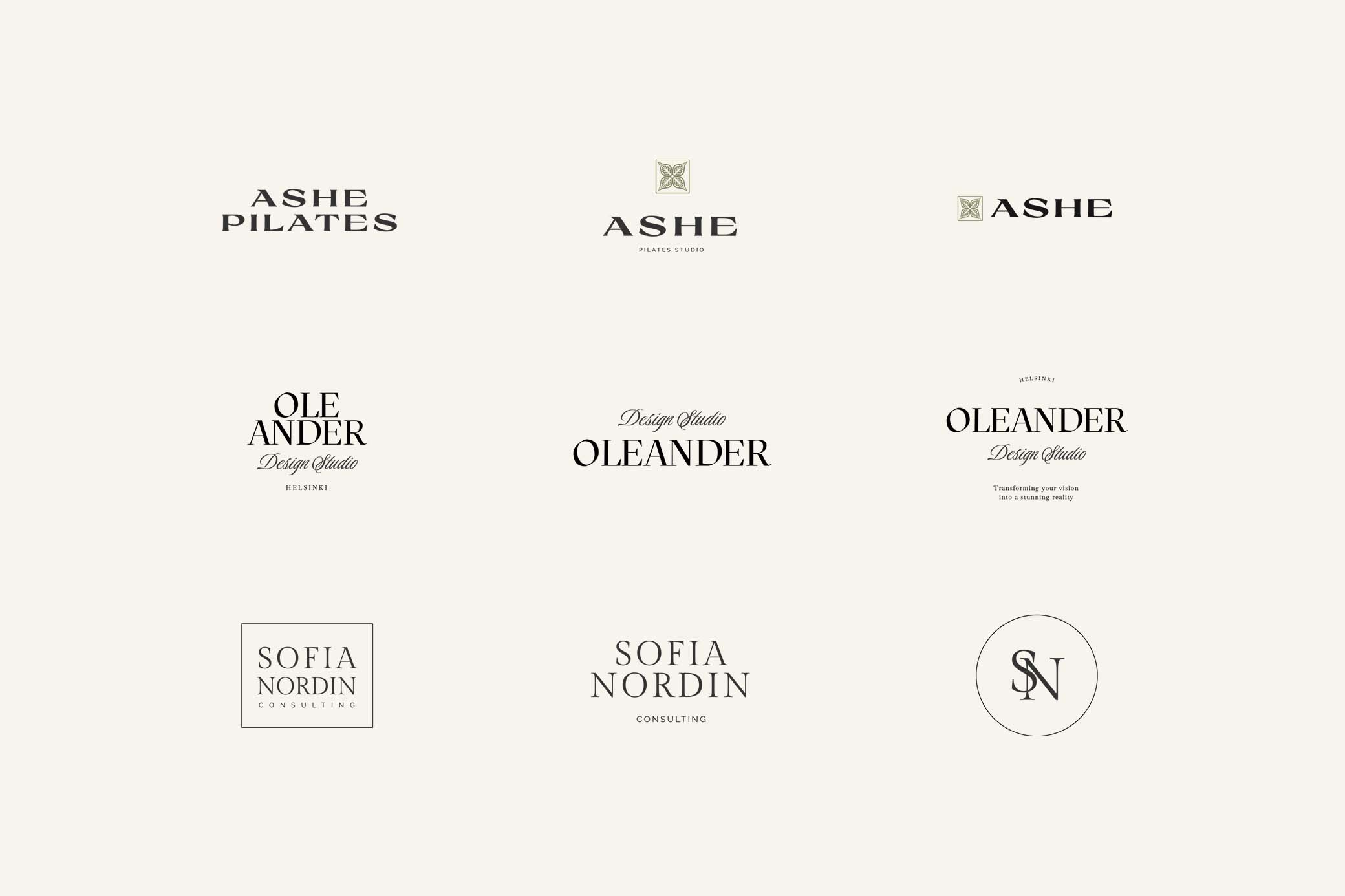 LUXURY Logo Templates Vol.1