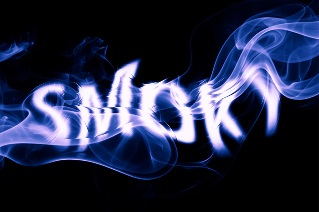 Smoke Text Effect