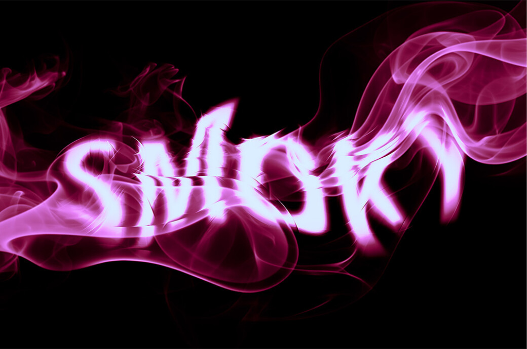 Smoke Text Effect