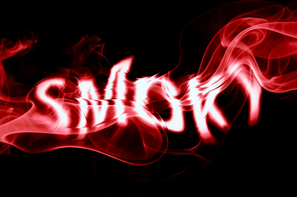 Smoke Text Effect