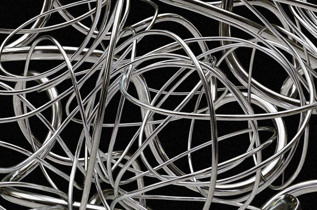 Chrome Knots — 3D PNG Shapes