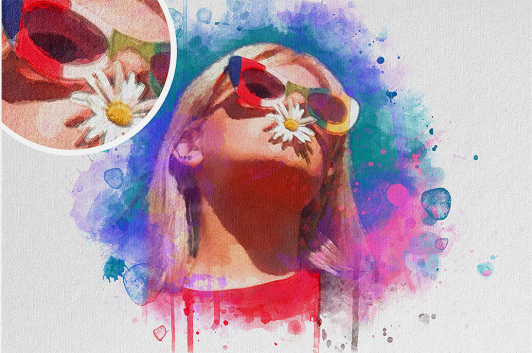 Painted Photo Effect