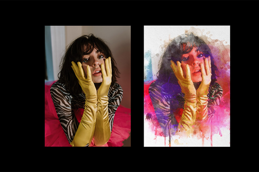 Painted Photo Effect