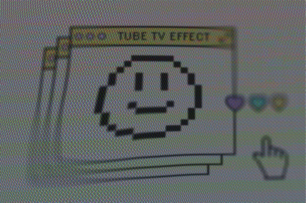 CRT TV Effect