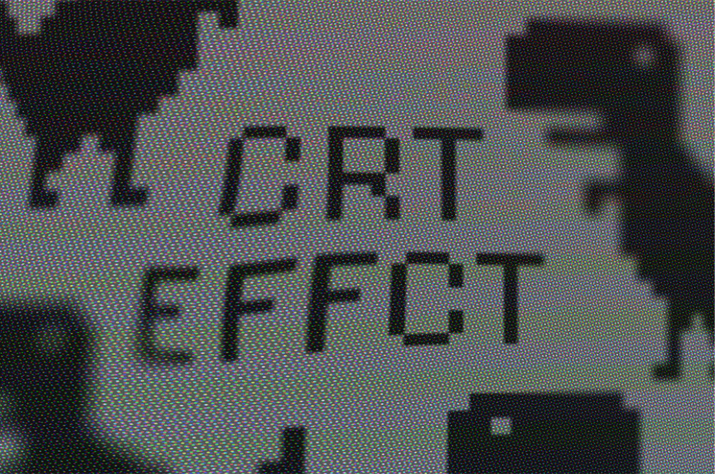 CRT TV Effect