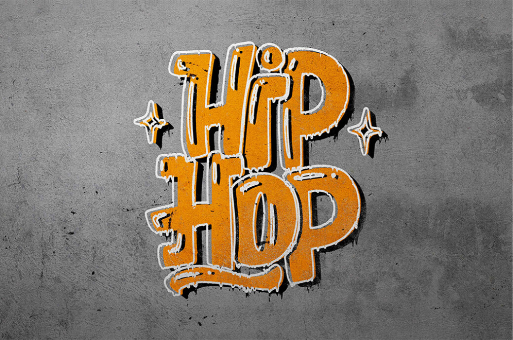 Street Graffiti Mockup