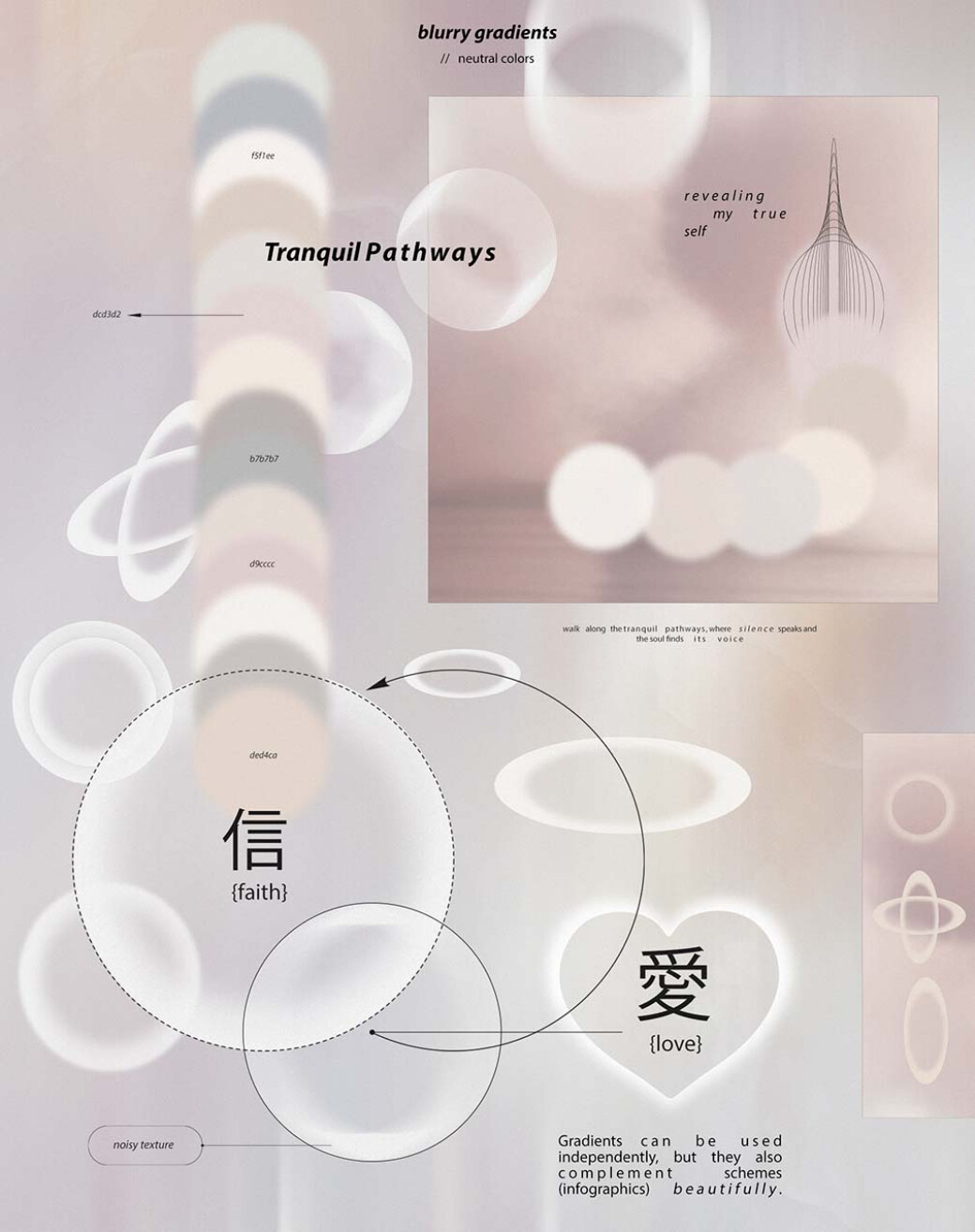 Harmony — Textures And Infographic Set