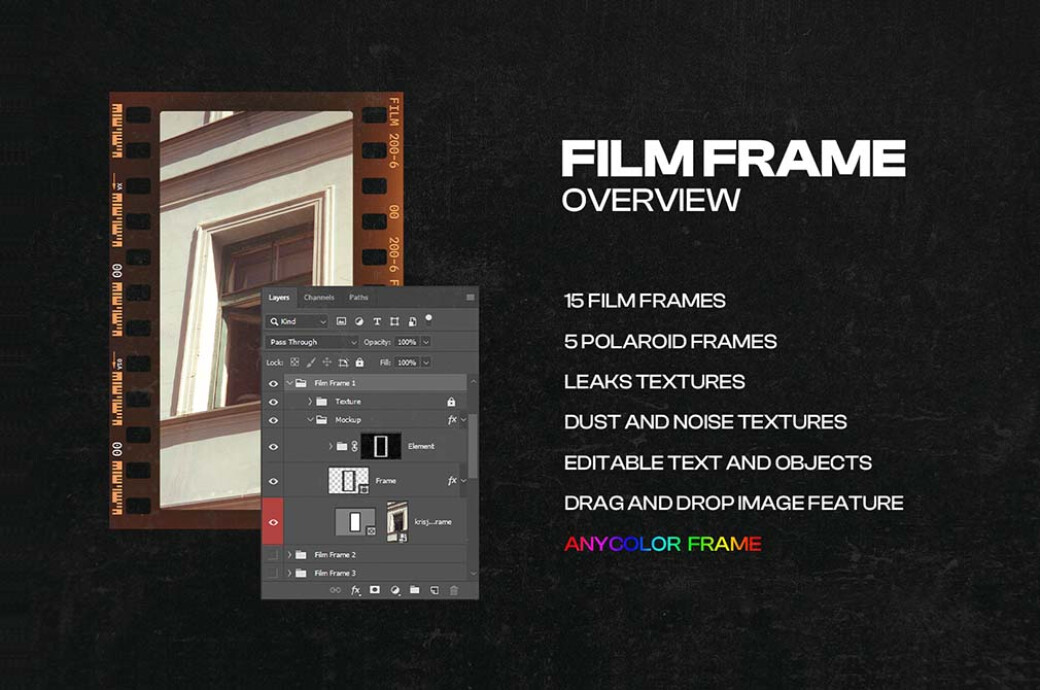 Film Frame Creator Vol.3
