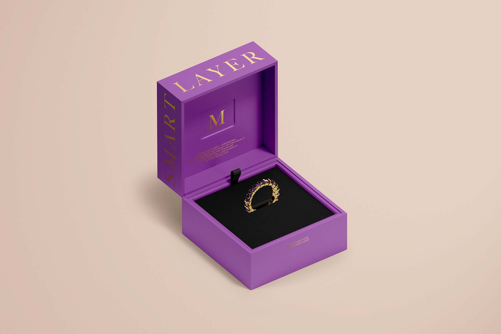 Jewelry Box Mockup