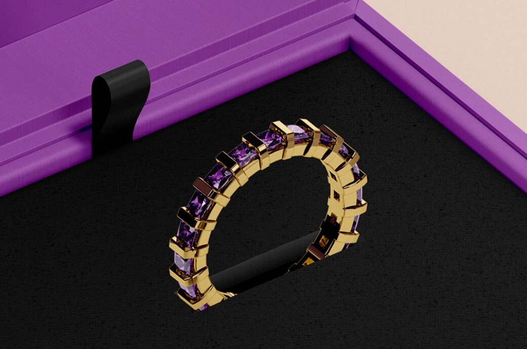 Jewelry Box Mockup
