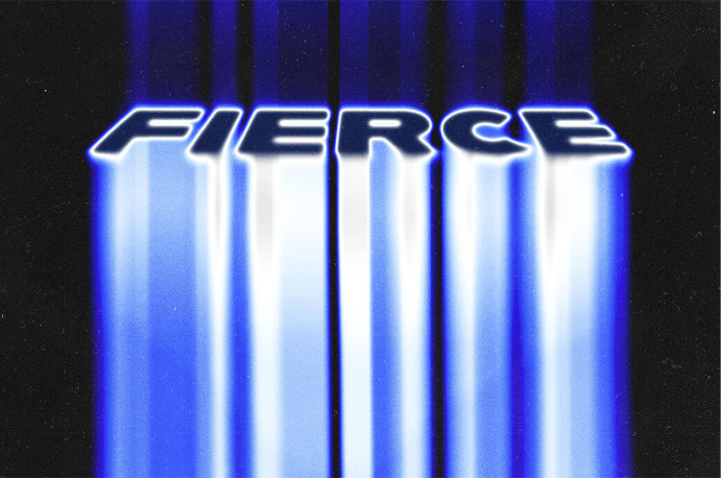 Bright Floating Text Effect