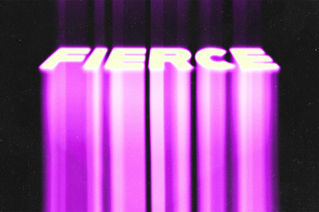 Bright Floating Text Effect