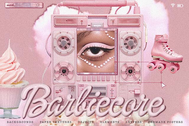 Barbiecore Graphic Pack