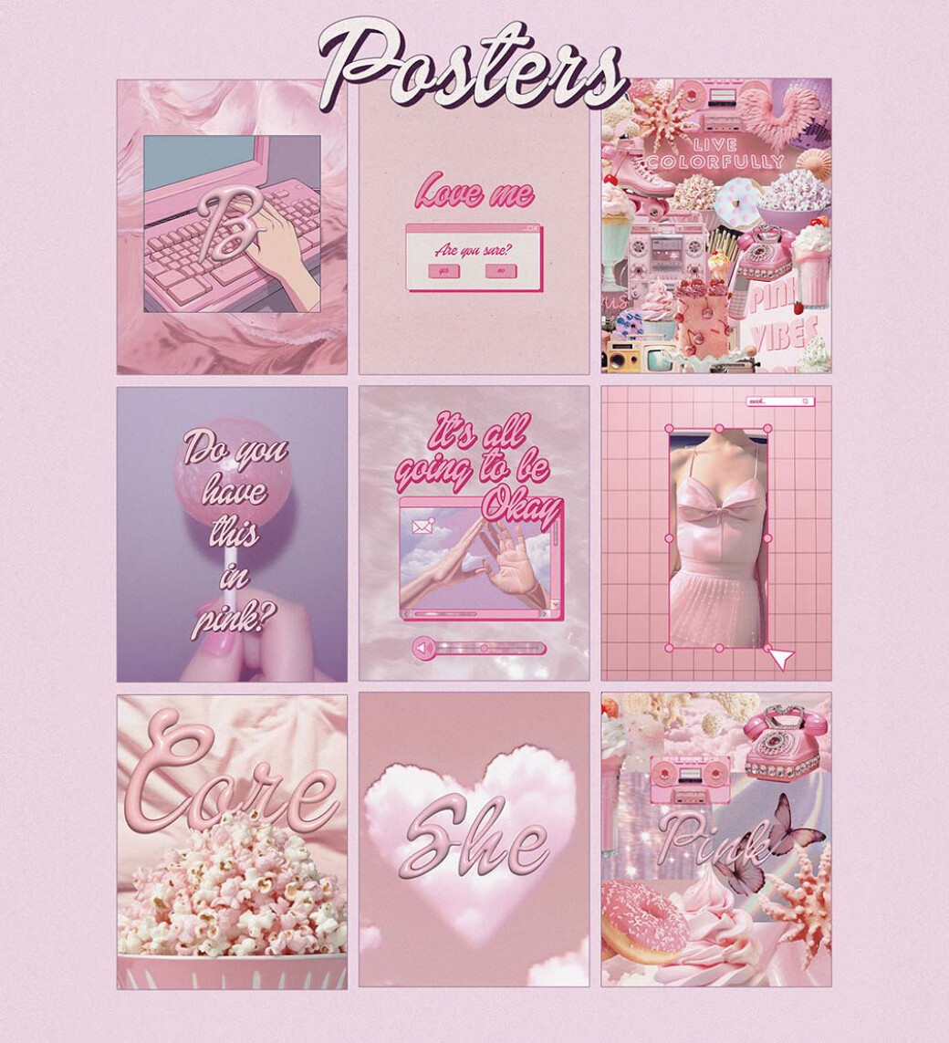 Barbiecore Graphic Pack