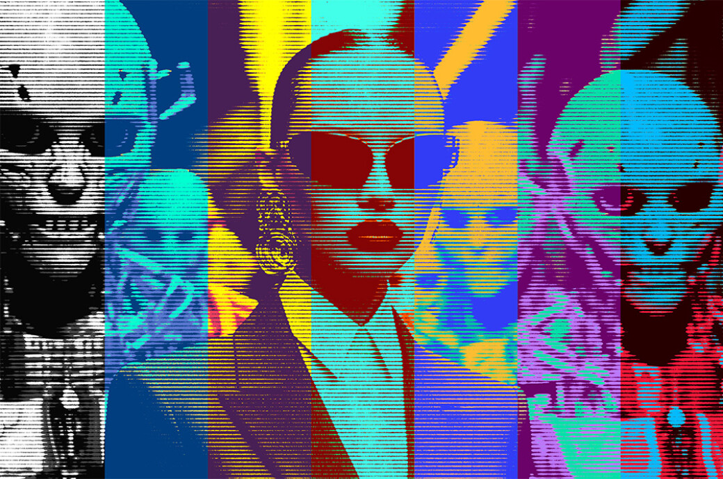 Acid Halftones Photo Effect