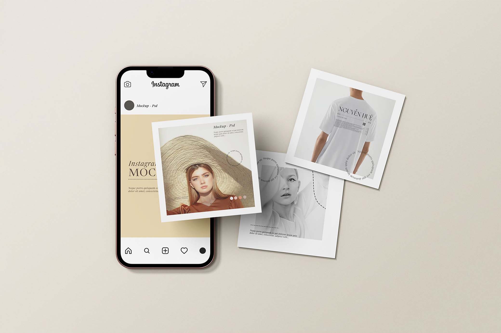 Instagram Post Mockup Vol.1