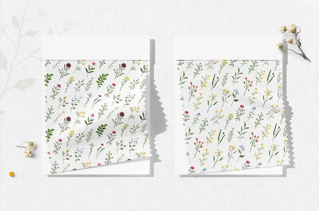 Wildflowers Watercolor Collection