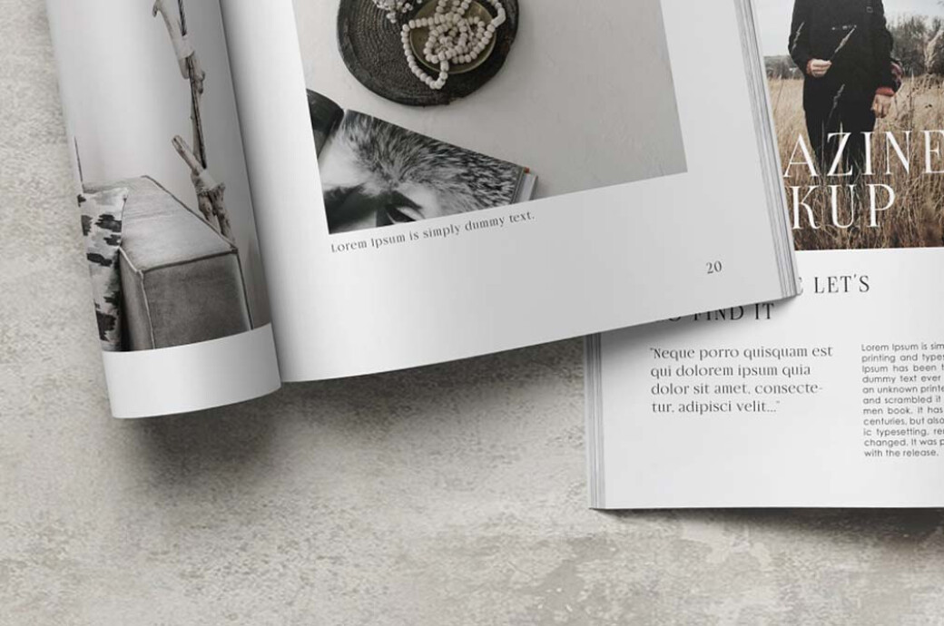Magazine Mockup Vol. 1