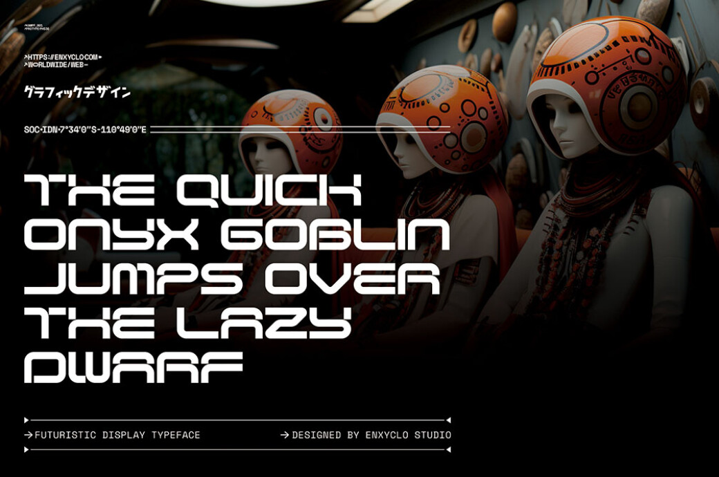 Oscura — Futuristic Techno Cyberpunk Font