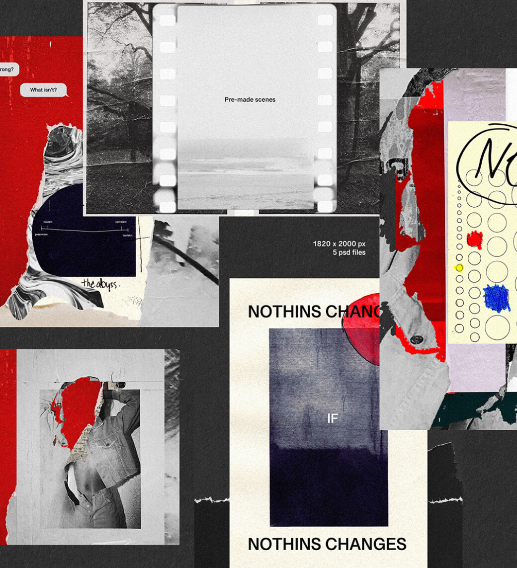 Mixed Media — Abstract Elements Pack