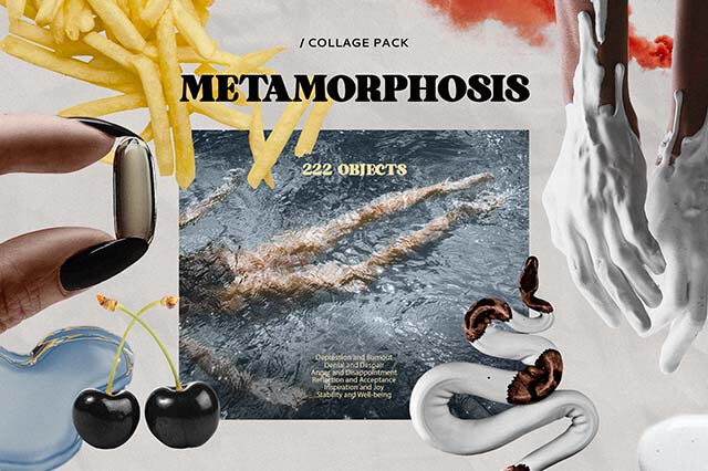 Metamorphosis — Collage Elements Pack