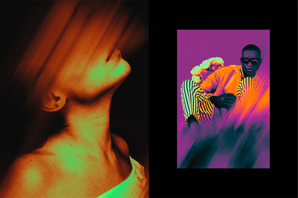 Acid Motion Poster Photo Effect