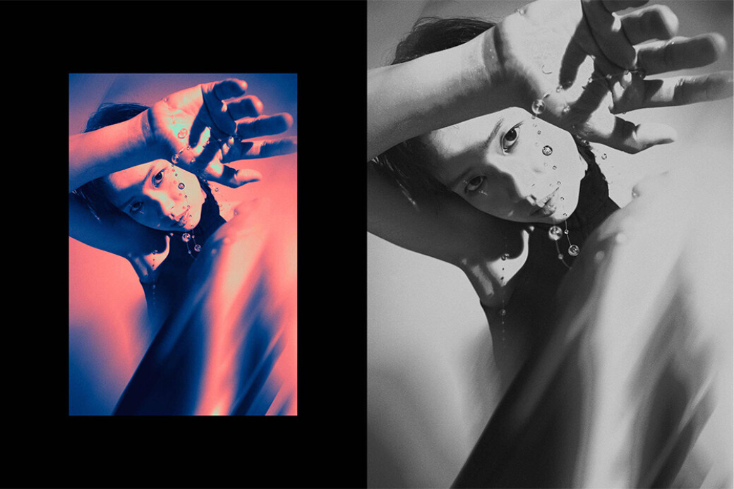 Acid Motion Poster Photo Effect