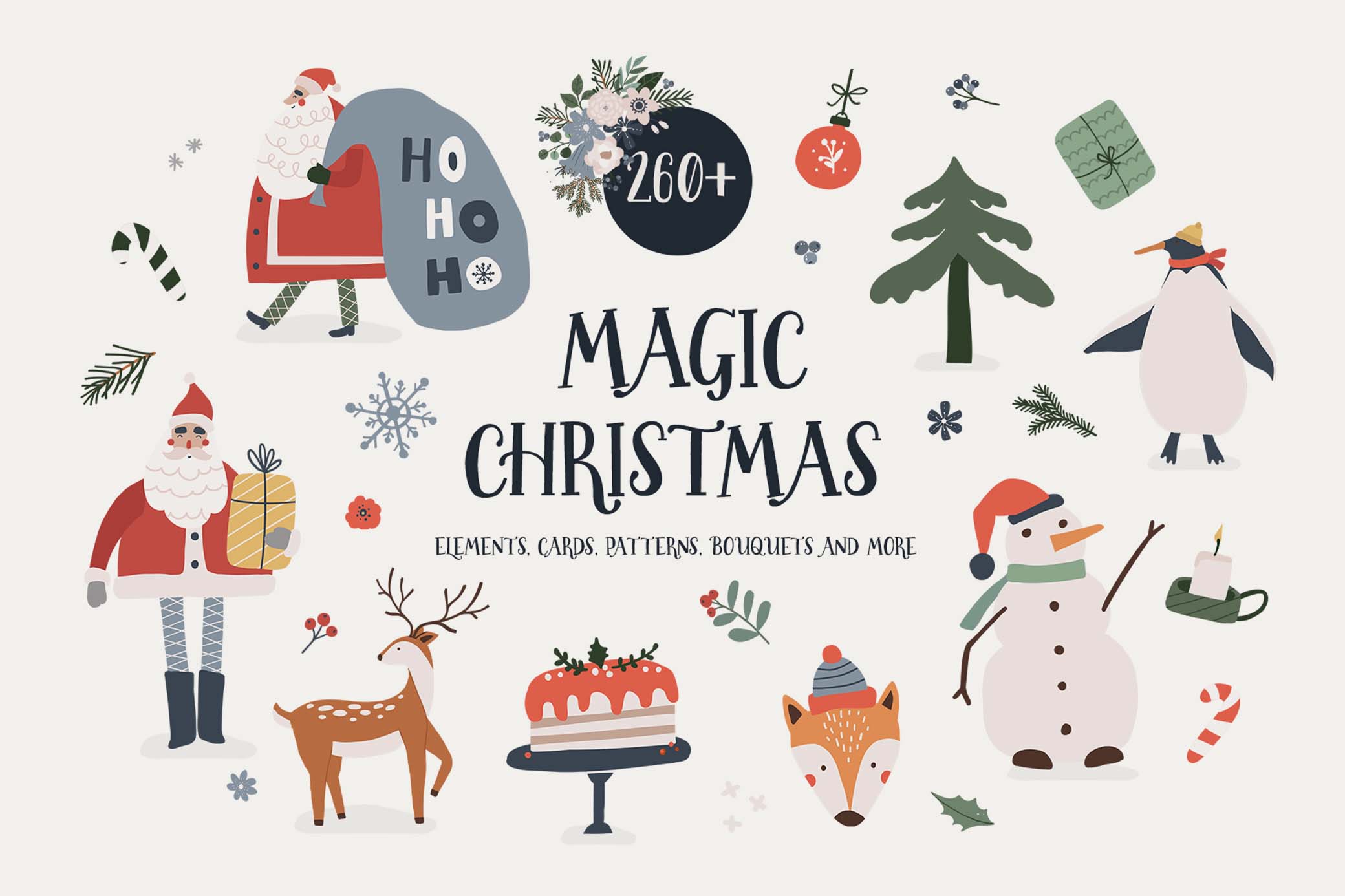 Christmas Magic — Winter Graphic Set