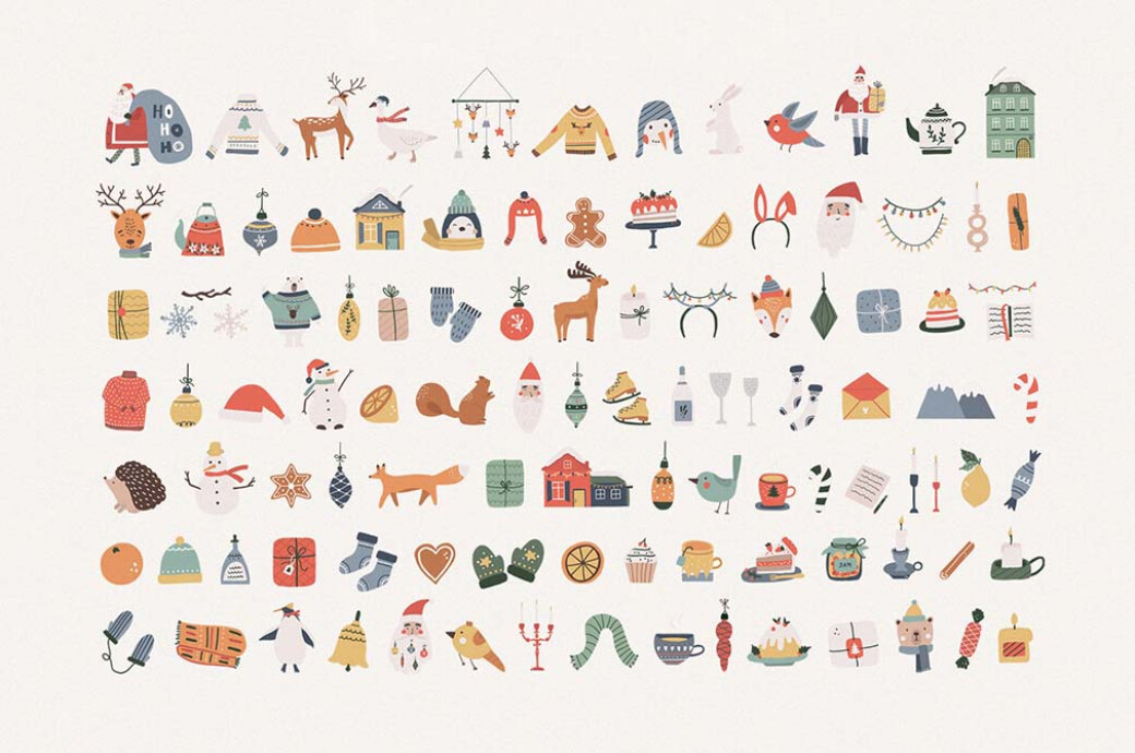 Christmas Magic — Winter Graphic Set