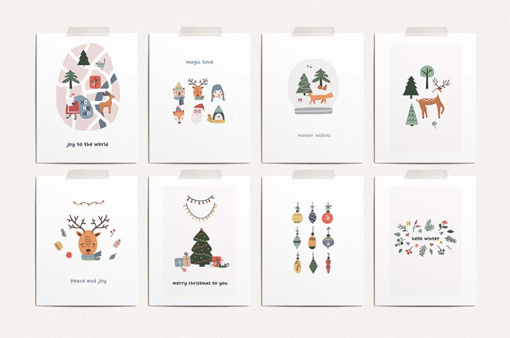 Christmas Magic — Winter Graphic Set