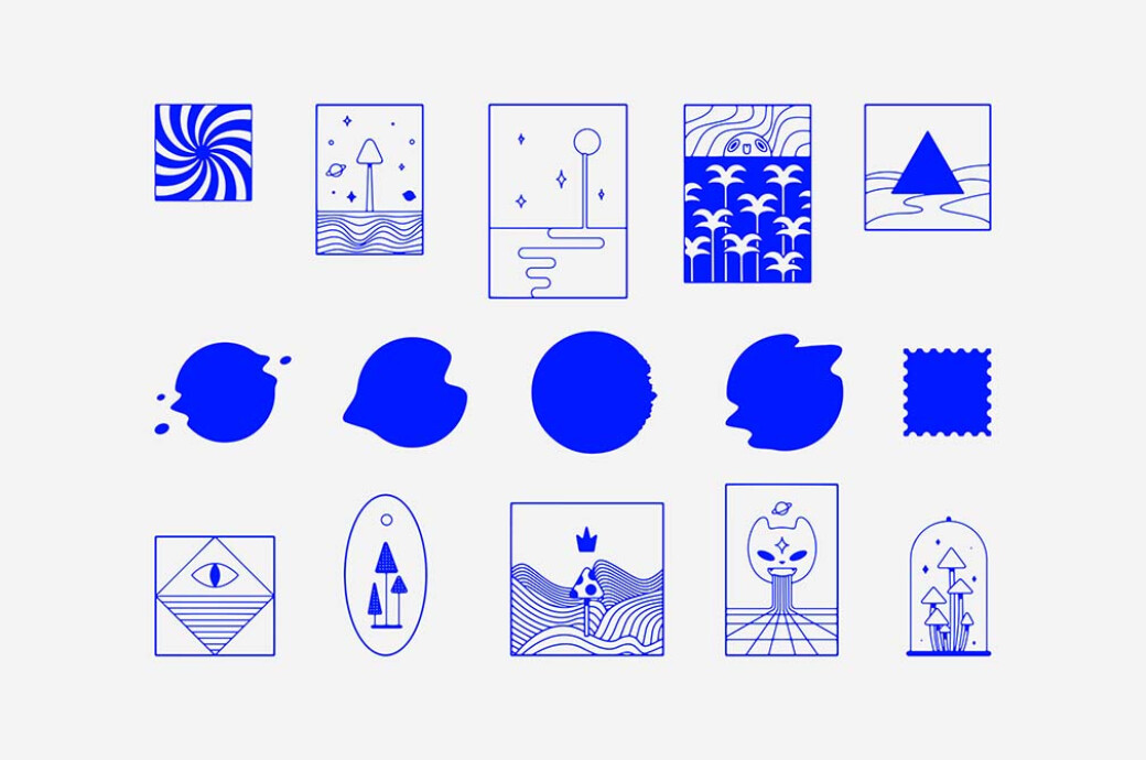 Psychedelic Symbols & Textures