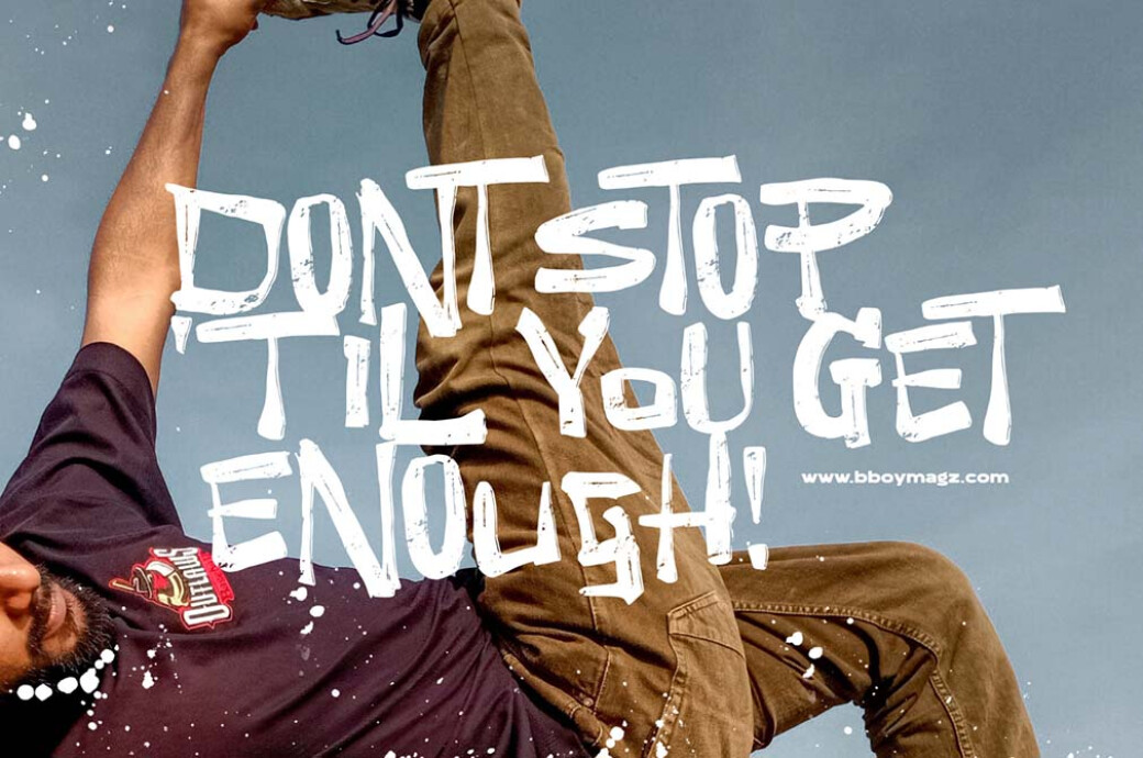 Nutshell Crew — Street Brush Font