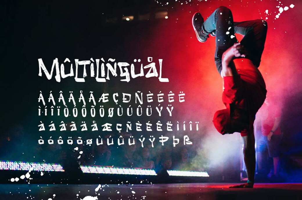 Nutshell Crew — Street Brush Font