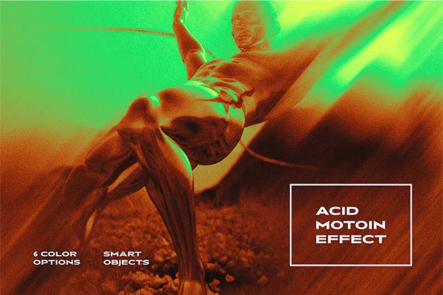 Acid Motion Photo Effect