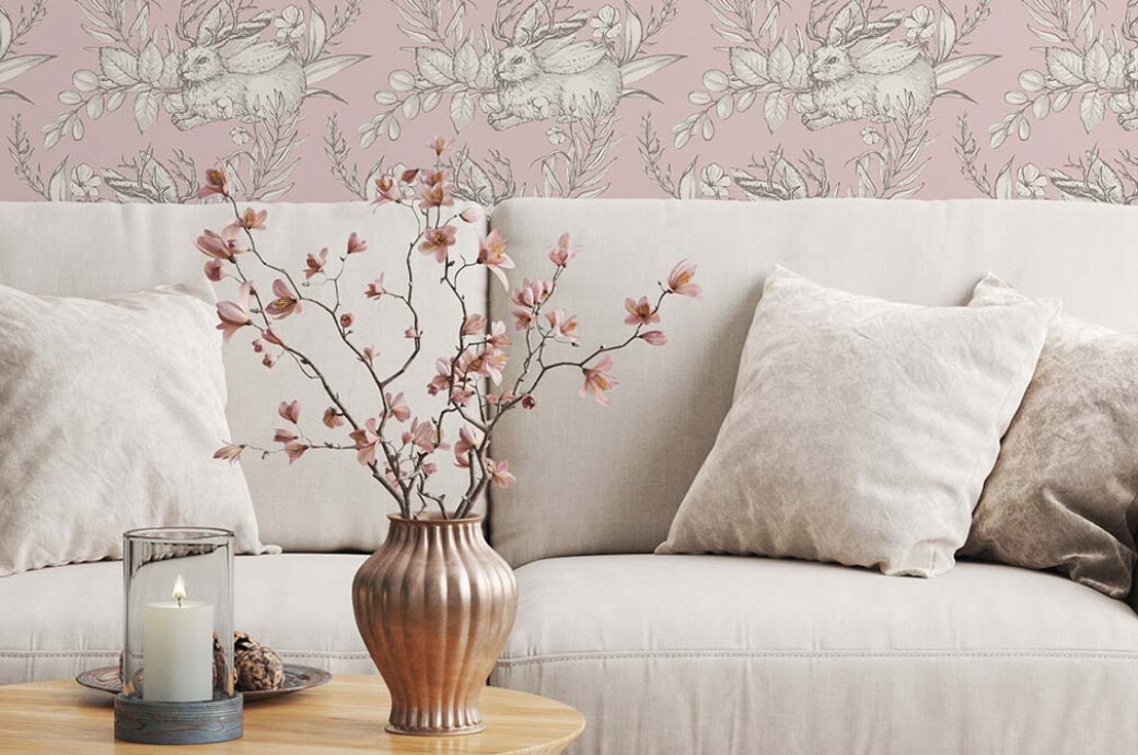 Living Room Wallpaper Mockup Vol.3